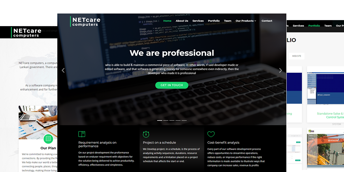 Computer software & web development | NETcare computers